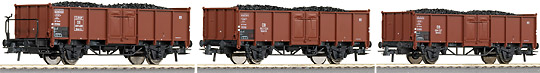 Set of 3 Coal loaded gondolas Set #1<br /><a href='images/pictures/Roco/45944.jpg' target='_blank'>Full size image</a>